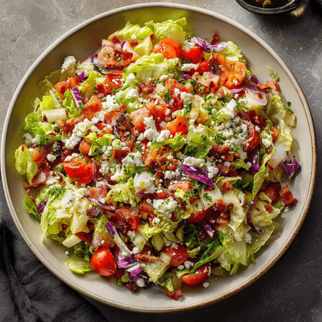 Copycat Portillo’s Chopped Salad: Fresh, Crunchy, and Flavor-Packed ...